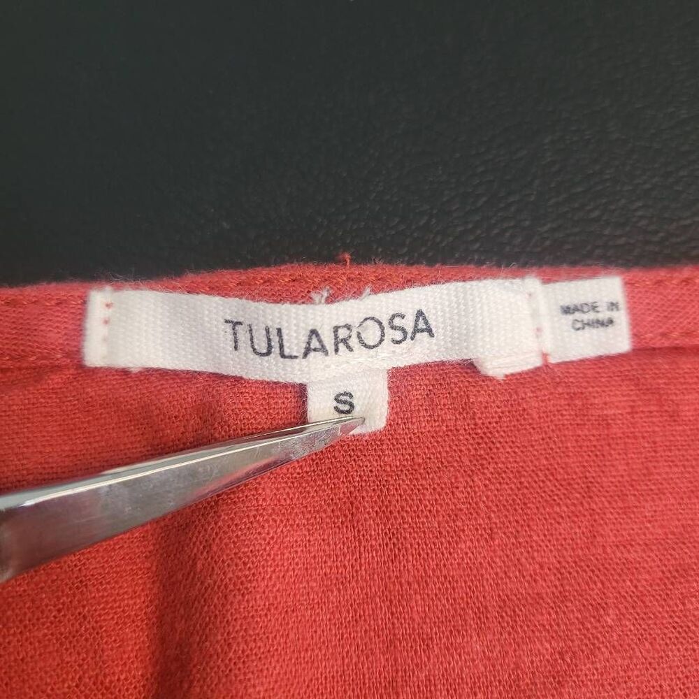 Tularosa Red Ruffle Mini Dress - Picture 5 of 8